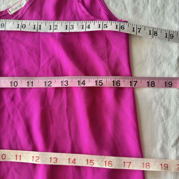 Soprano Womens Blouse Tank Top Sz Small Pink Sleeveless Boho, Colorful Feminine - Picture 9 of 9